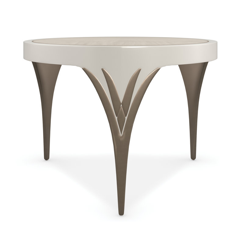 Valentina Solid Wood Coffee Table, 20" H x 28" W x 28" D