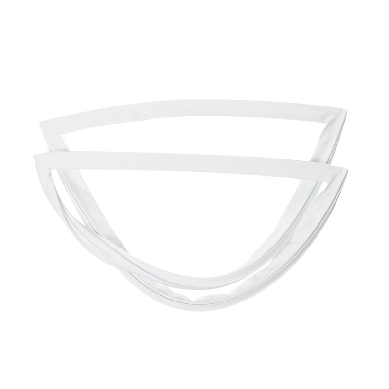 Whole Parts Refrigerator Freezer Door Gasket Seal (white), Part# Wr24x10076 - Replacement & Compatible With Some Ge And Hotpoint Refrigerators