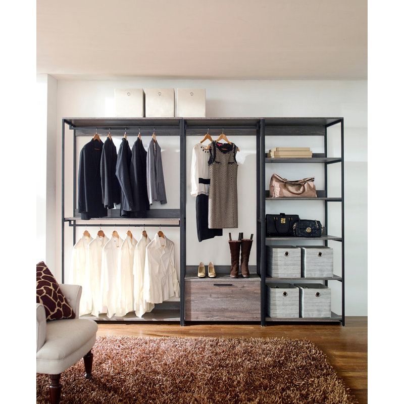 Advanced Walk-In Closet System For Efficient Clothing Organization