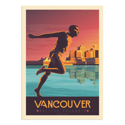 Vancouver by Olahoop - No Frame Print