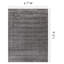 Tapis gris à poils longs Hammersmith-86782739