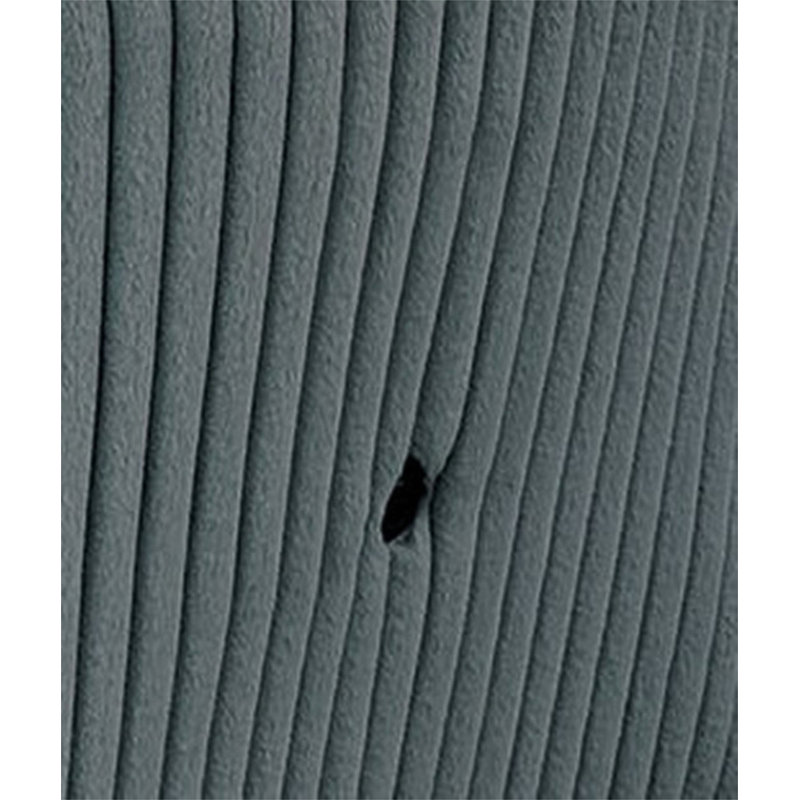 Chaise d'appoint moderne rembourrée avec fausse fourrure moelleuse et conception ergonomique et confortable., Gris foncé