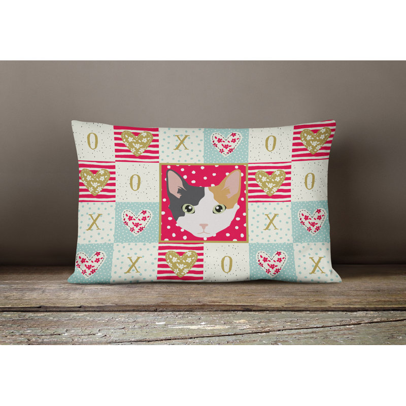  Coussin d'extérieur Skookum Cat Love