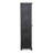 Ram Quality Products PREMIUM 4 Shelf Lockable Storage Utility Cabinet, Black