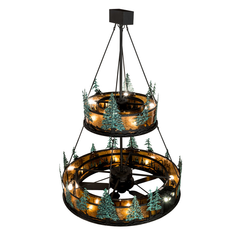 Rustic Lodge Chandelier