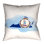 Housse de coussin en fausse ligne et coussin décoratif à double face de virginie state