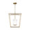 Ellen Degeneres Viota 4 Light Dining Room Entry Hallway Pendant
