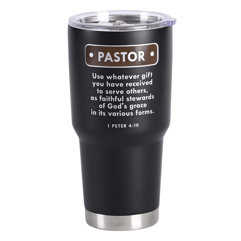 Verre pasteur noir 30 oz