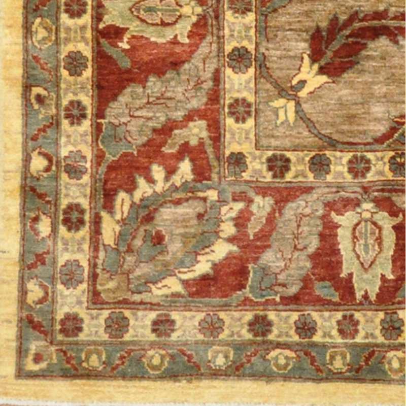 Tapis en laine noué à la main Oushak