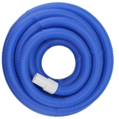 Blue Blow Molded Swimming Pool Vacuum Hose With Swivel Cuff 50'