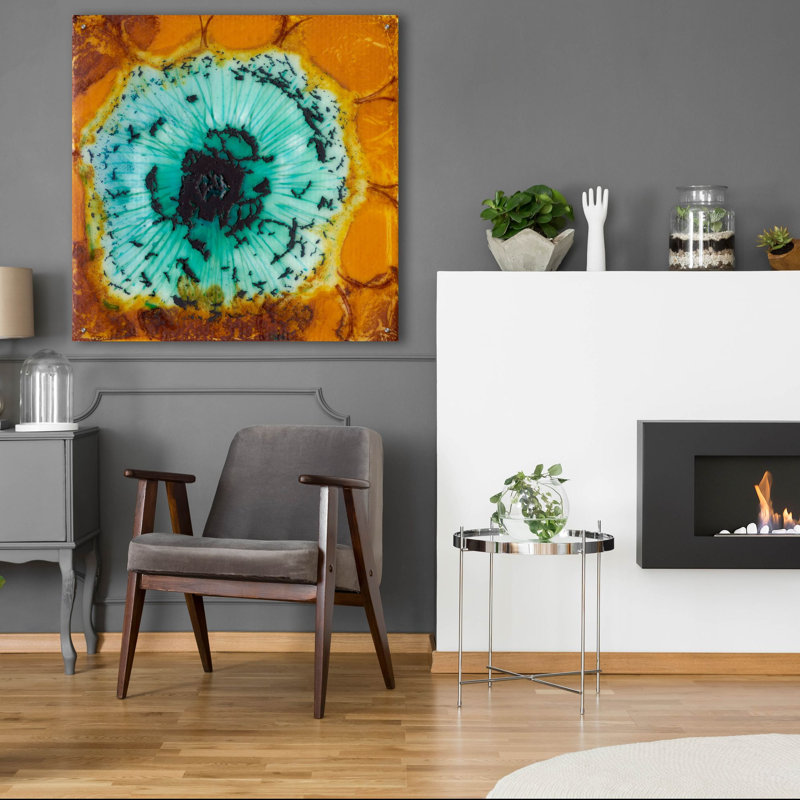 'Oculus 2' by Alicia Ludwig Acrylic Glass Wall Art, 36" H x 36" W x 0.2" D