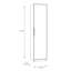 Ruti Manufactured Wood Wardrobe