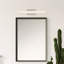 Garland 24-in Black dimmable LED Wall Sconce-2021256819