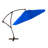 108 " W Octagonal Collapsible Cantilever Umbrella with Crank Lift-87588935