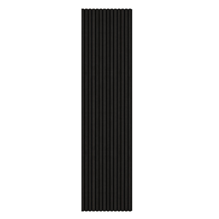 94.5” x 23.6” Acoustic Wood Wall Paneling, Decorative Soundproof Panels for Walls and Ceilings, 3D Slat Wood Wall Panels