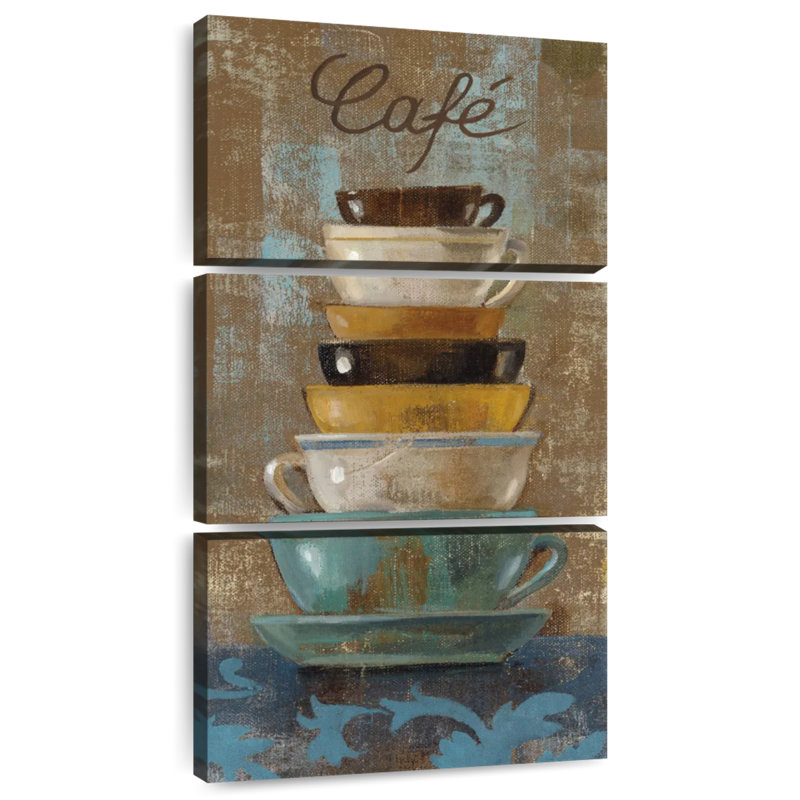 Tasses à café antiques I, H 27 po x l 12 po