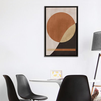 «Abstract Mountain V», reproduction d'art sur toile encadrée