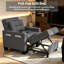 Fauteuil-lit escamotable 3-en-1 à lattes de 36,6 po Latitude USB Latitude Run-185116634