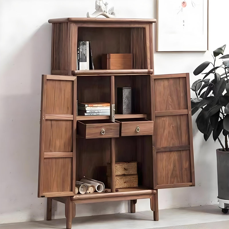 Armoire d'appoint à esthétique chinoise