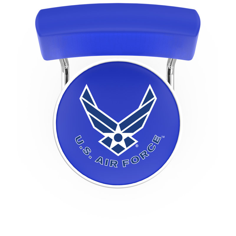 Millitary Swivel Bar Stool, Air Force