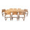 Venice 9 - Piece Solid Wood Dining Set
