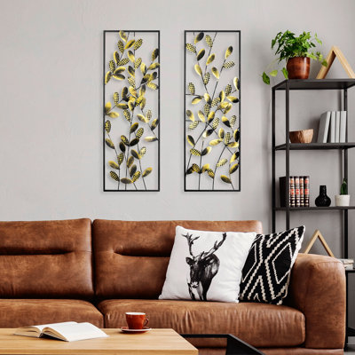 Traditional Wall Decor on Metal