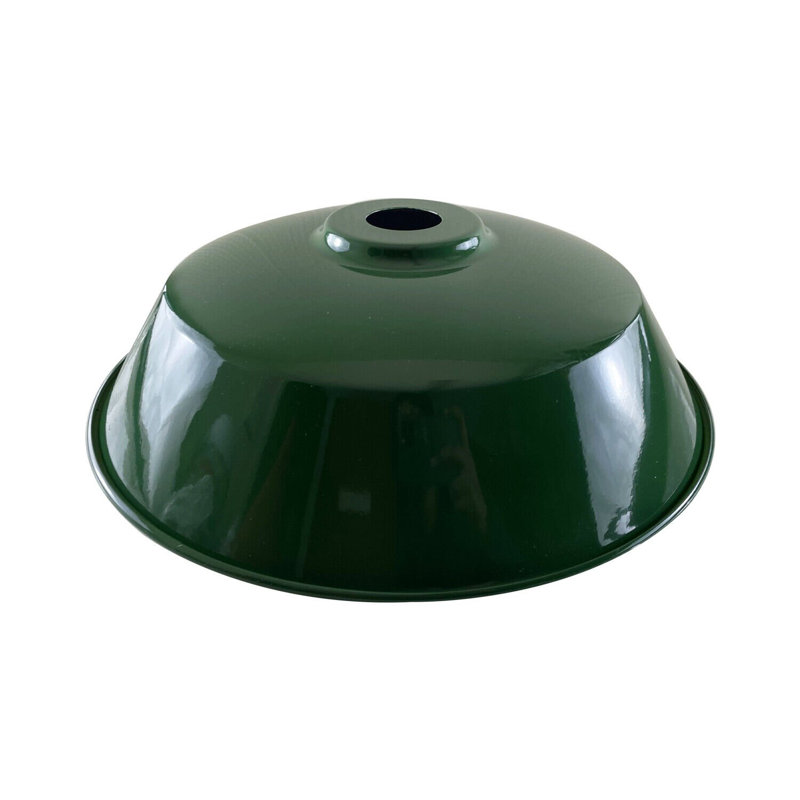 10cm H Metal Bowl Lamp Shade ( Uno ), Green