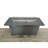 Outdoor 24" Gas Fire Pit Table With Lid – Durable Steel Construction