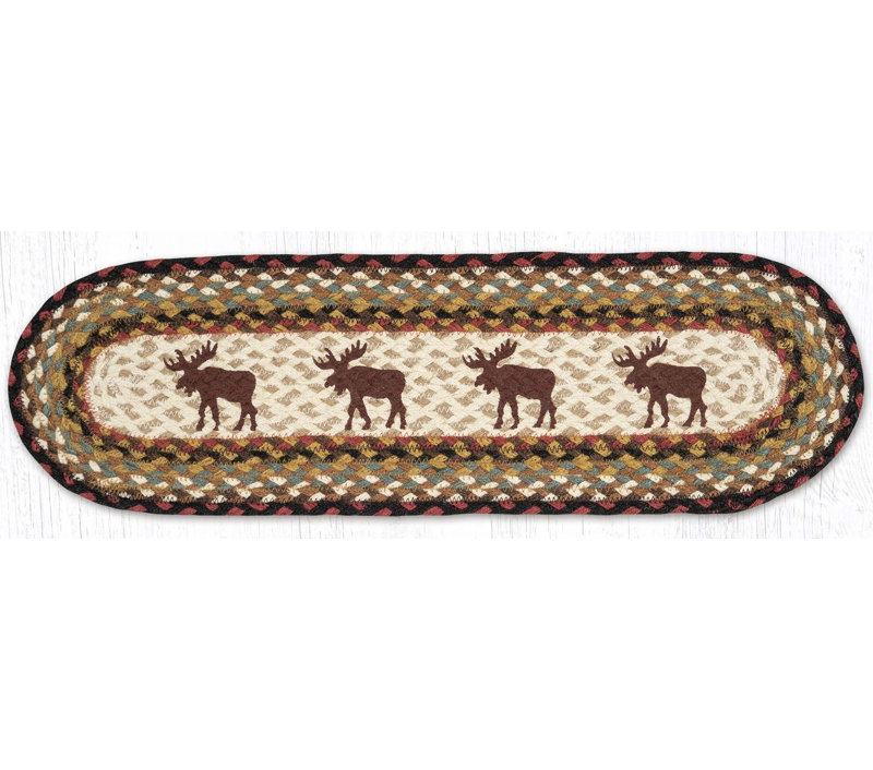  ST-OP-19 Moose Oval Stair Tread 27"x8.25"