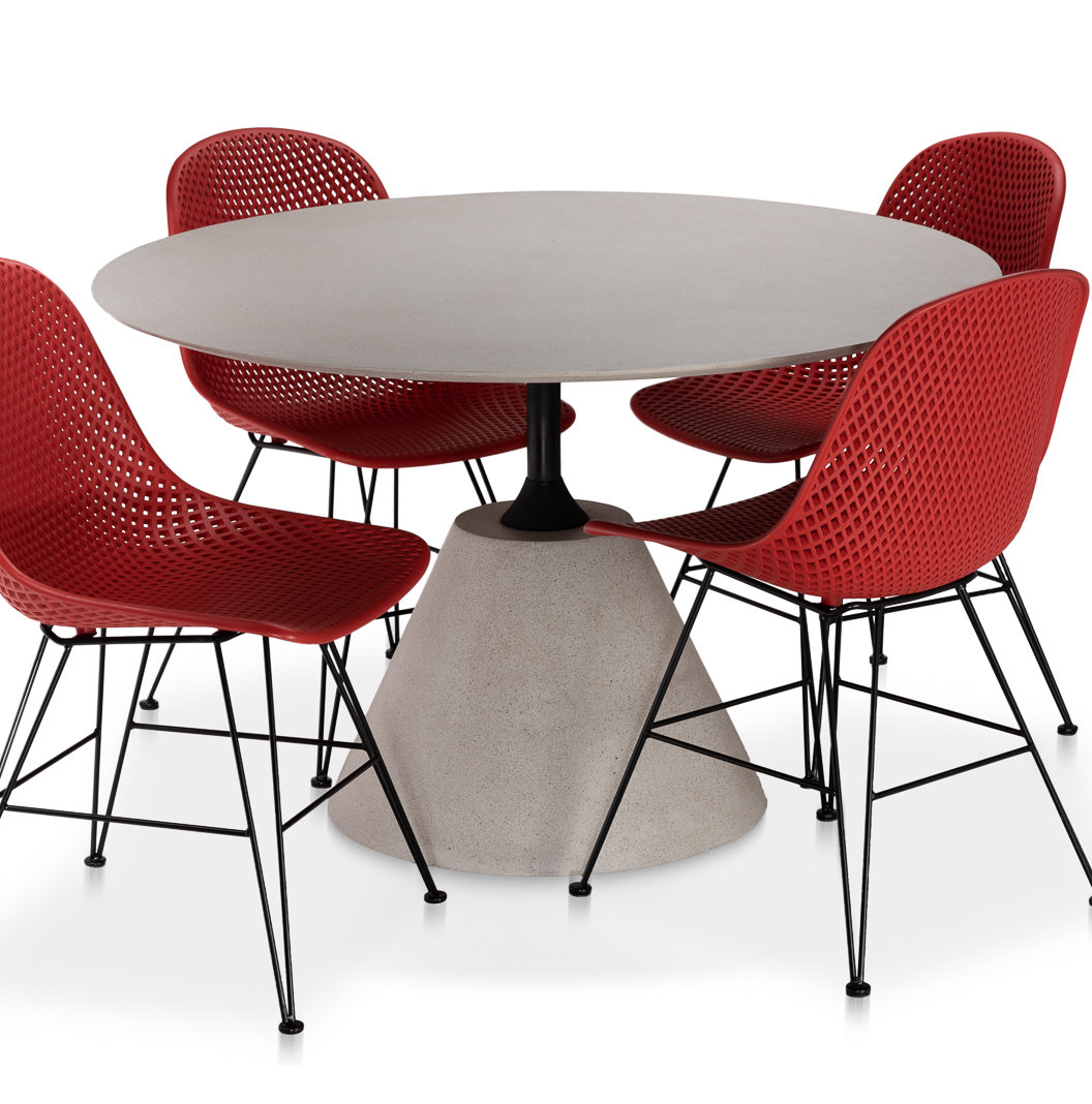 Broadway Stone Outdoor Dining Table, 60" W x 60" L x 30" H