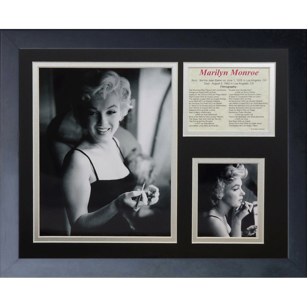 Marilyn Monroe - Make-up Framed Memorabili House of Hampton®
