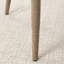 Ensemble de table de salle à manger extensible en placage de bois véritable (72" ​​à 104") avec 8 fauteuils en chenille-390780534