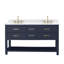 Brooks 61 in. Double Vanity-288888458