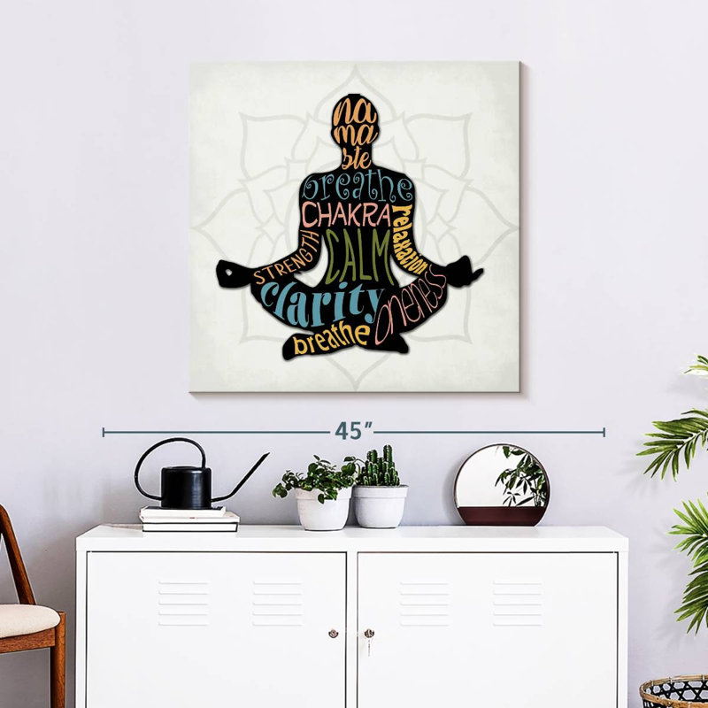 Kerrick Namaste, typographie, H 30 po x l 30 po