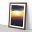 Sunset Through the Clouds in Abstract - Picture Frame Graphic Art Print-55724583-55724580