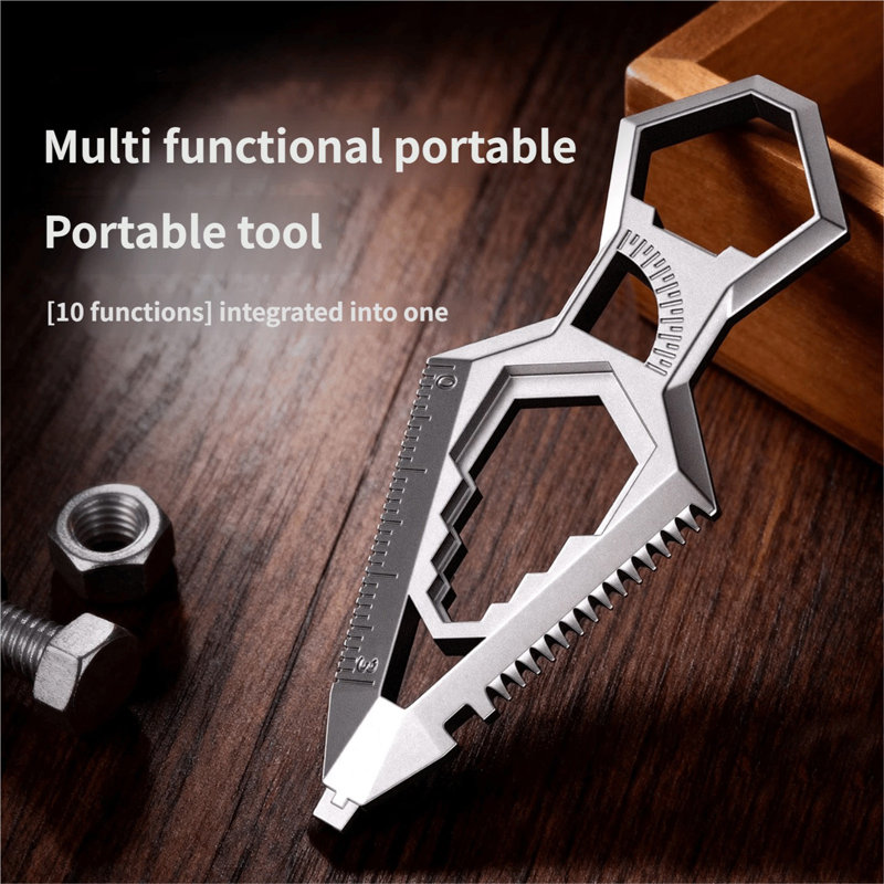 Multi functional ruler Multi-functional Multi-purpose Sword Portable Small Tool Combination Unboxing Key