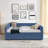 Queen Size Daybed with Two Drawers-1755711433