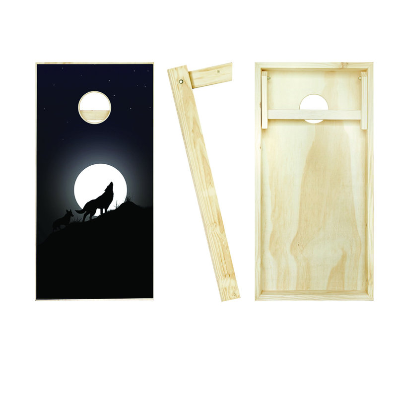 Ensemble Wolf Cornhole