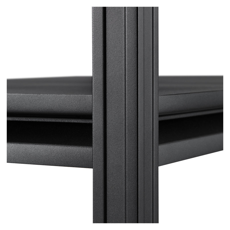Étagère de rangement robuste en métal à 5 niveaux, support de garage réglable d'une capacité de 2000 lb
