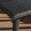 Table de salle à manger carrée 64 po pour l'extérieur - Structure sur cadre en fer gris
