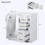 Ensemble de meuble-lavabo autoportant avec 3 tiroirs et portes à fermeture douce-20500616-20500628