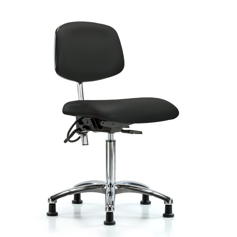 Chaise antistatique, Noir, Patins, Non inclus