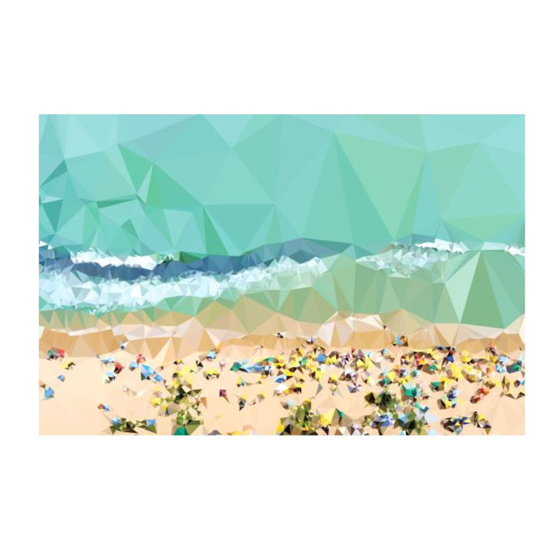 Beach Fragments II Print by THE Studio, Outdoor, 24" H x 36" W