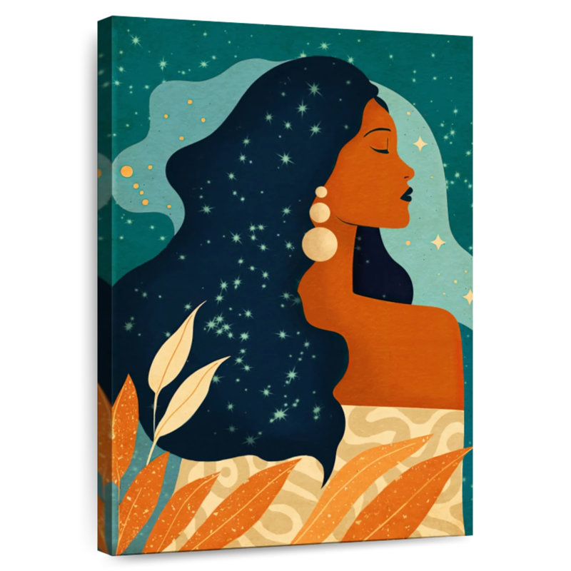 Boho Starlight Beauty, H 51 po x l 34 po