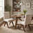 Nieck Tufted Upholstered Parsons Chair -1345115083