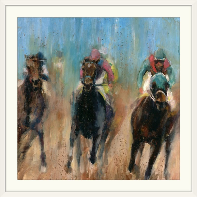 « run » valtcho tonov, reproduction d’art, H 16 po x l 16 po x P 1,5 po, Toile