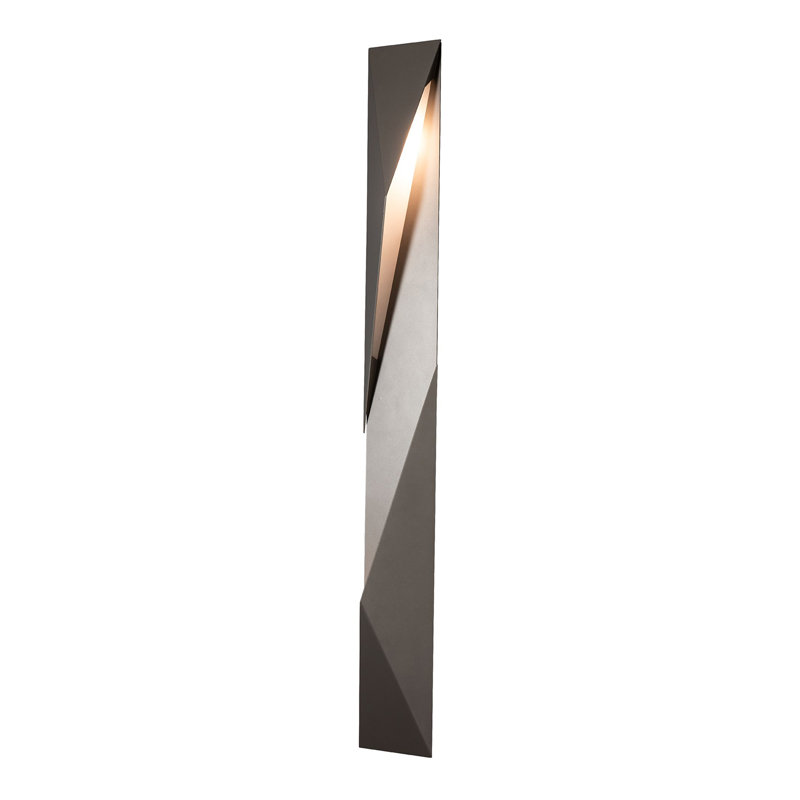 Carbon Aluminum Wall Light, Coastal Oil Rubbed Bronze, Left