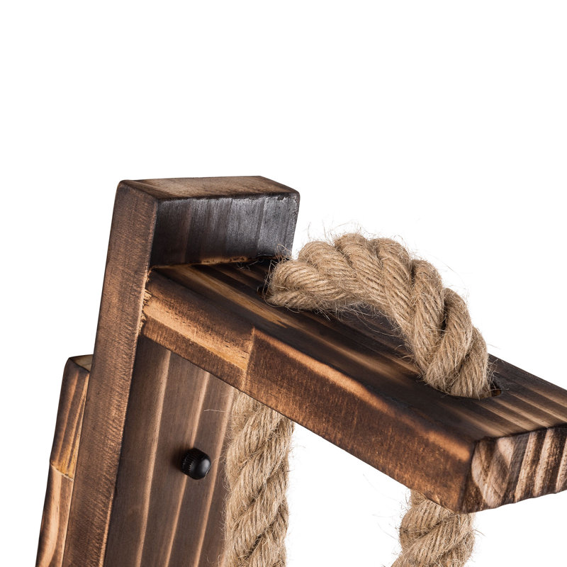 Castleridge Solid Wood Armed Sconce