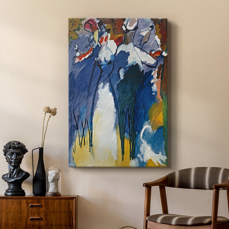 Impression VI (dimanche) -Galerie sur toile tendue par Wassily Kandinsky, 18 x 27