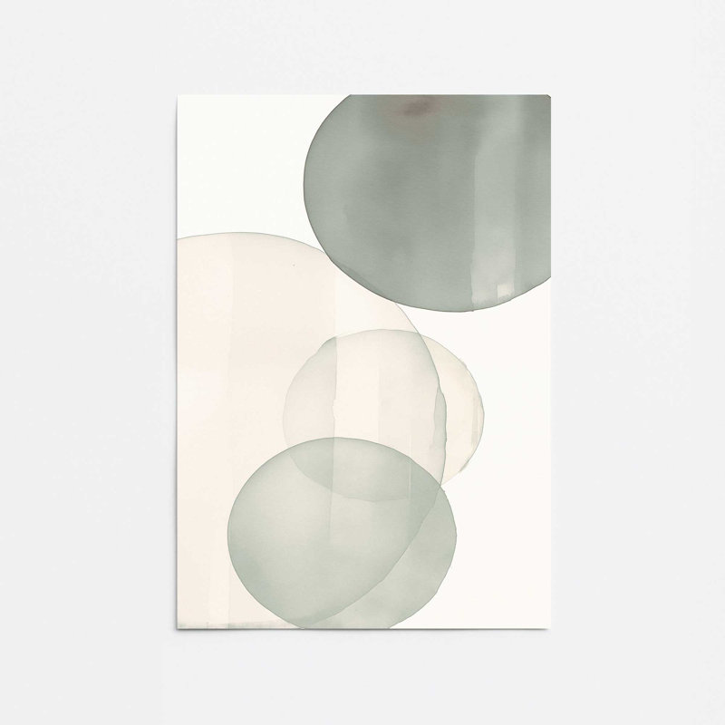 «Silent Spheres I Print», Sans cadre, papier, H 10 po x l 8 po